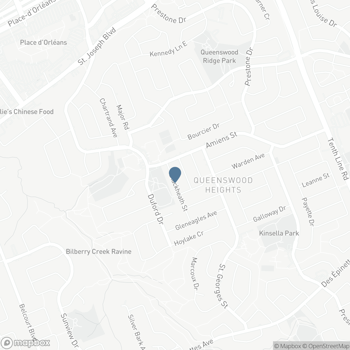 1497 BLACKHEATH STREET, Ottawa, Ontario K1E 1K6